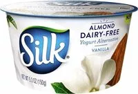 Mängden socker i Dairy-free vanilla almond yogurt
