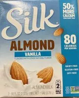 Mängden socker i Almond milk vanilla
