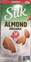 Mängden socker i almond organic milk