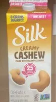 Mängden socker i Silk Creamy Cashew