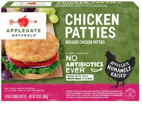 Mängden socker i Breaded chicken patties