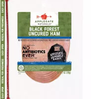 Mängden socker i Black Forest Uncured Ham