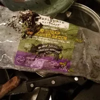 Mängden socker i Hickory smoked no sugar uncured bacon, hickory smoked