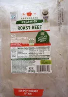 Mängden socker i Roast beef, roast