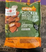 Mängden socker i Spicy Chicken Breast Bites