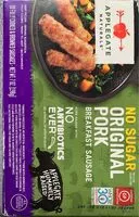 Mängden socker i Original Pork Breakfast Sausage