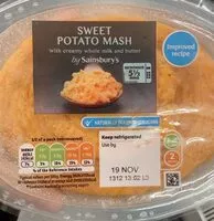 Mängden socker i Sweet potato mash