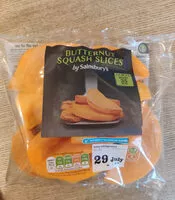 Mängden socker i Butternut Squash Slices