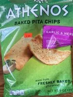 Mängden socker i Baked pita chips garlic and herb