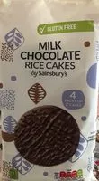 Mängden socker i Milk chocolate rice cakes
