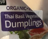 Mängden socker i Organic thai basil vegetable dumplings