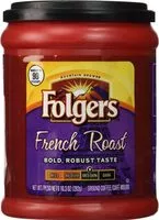 Mängden socker i French roast ground coffee medium/dark