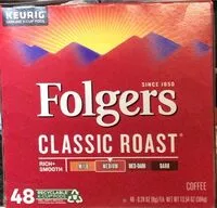 Mängden socker i Folgers k Cups Coffee