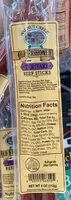 Mängden socker i Old Fashioned Beef Stick - Teriyaki