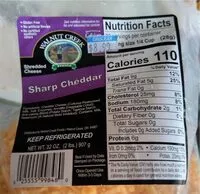 Mängden socker i Sharp cheddar