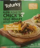 Mängden socker i Slow Roasted Chick'n Thai Basil