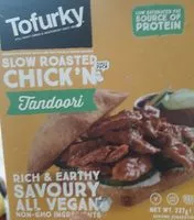 Mängden socker i Tofurky 10% Off Slow Roasted Tandoori Chick'n 227G