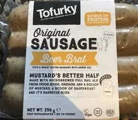 Mängden socker i Original Sausage - Beer Brat