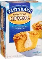 Mängden socker i Cream filled koffee kake cupcakes family