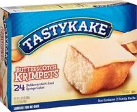 Mängden socker i Butterscotch krimpets cakes total