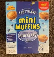 Mängden socker i Mini Muffins (Blueberry)