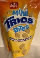 Mängden socker i Mini Trios Bites gout vanille
