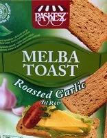 Mängden socker i Melba toast