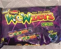 Mängden socker i Wowzers