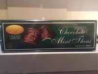 Mängden socker i Chocolate mint thins