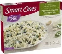 Mängden socker i Weight watchers smart ones pasta with ricotta and spinach