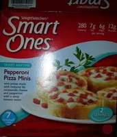 Mängden socker i Pepperoni pizza minis