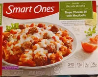 Mängden socker i Three Cheese Ziti With Meatballs