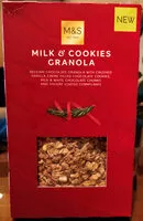 Mängden socker i Milk and cookies granola