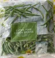 Mängden socker i Extra fine green beans