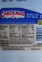 Mängden socker i Reduced fat milk