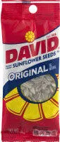 Mängden socker i David sunflower seeds