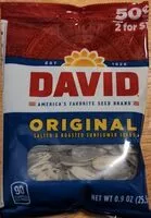 Mängden socker i David  Sunflower seeds