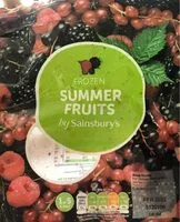 Mängden socker i Frozen summer fruits