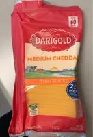 Mängden socker i Medium Cheddar slices