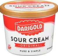 Mängden socker i Pure & Simple Sour Cream