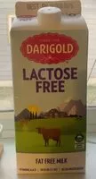 Mängden socker i Lactose free milk (fat free)
