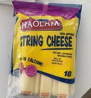 Mängden socker i String cheese