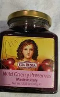 Mängden socker i Gia russa wild cherry preserves