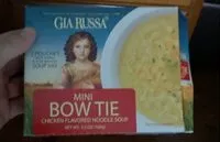 Mängden socker i Mini bowtie chicken flavored noodle soup