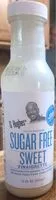 Mängden socker i Sugar Free Sweet Vinaigrette