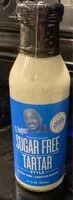 Mängden socker i Sugar free tartar sauce