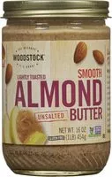 Mängden socker i Lightly Toasted Almond Butter