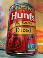 Mängden socker i HUNTS Fire Roasted Diced Tomatoes