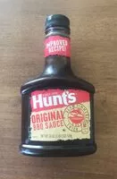 Mängden socker i Hunt's BBQ Original Barbecue Sauce (18 Oz)