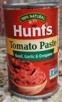 Mängden socker i HUNTS Tomato Paste With Basil Garlic And Oregano, 6 OZ